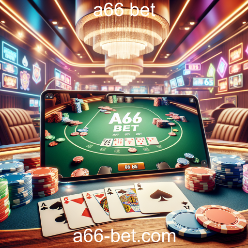 A Emoção do Poker Online na a66 bet